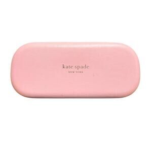 Kate Spade New York Hard Clamshell Eyeglass Sunglass Case Pink Green